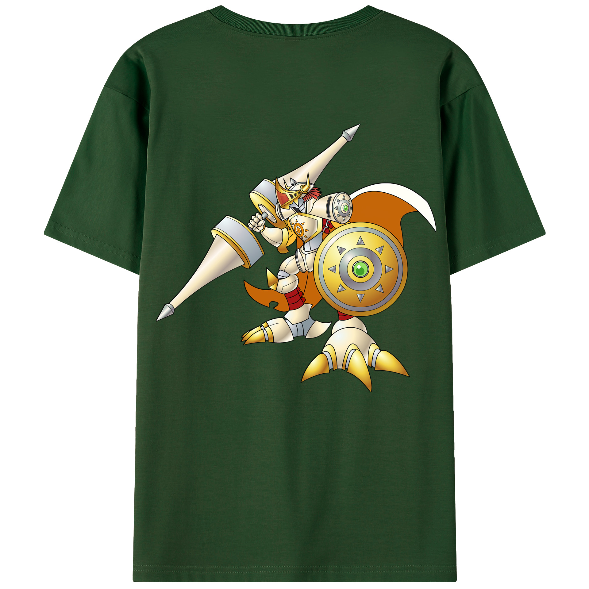 （画像用） Digimon デジタルモンスター/デジモン 綿100％半袖Tシャツ（背面プリント）